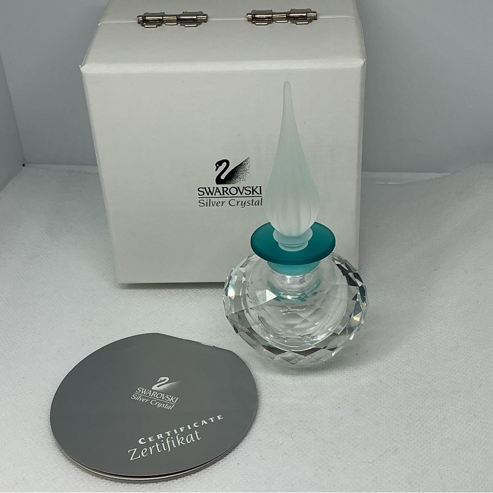 Swarovski Crystal Oriental Flacon Retired Perfume Bottle
